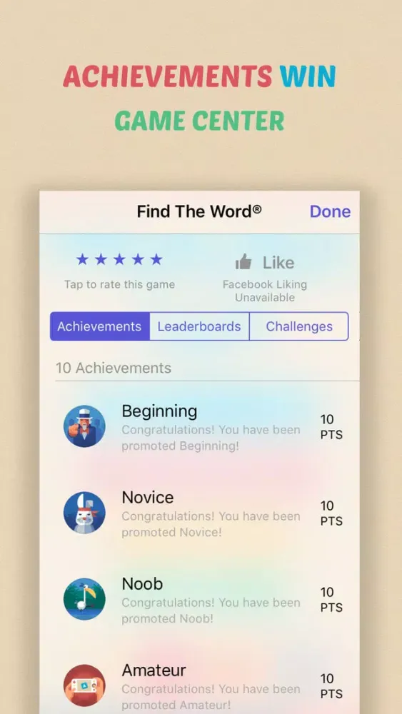 Screenshot di Find The Word®