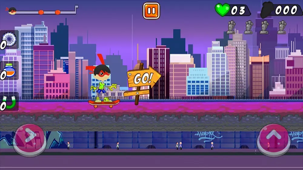 Skater Ryan City Hero Boy應用截圖