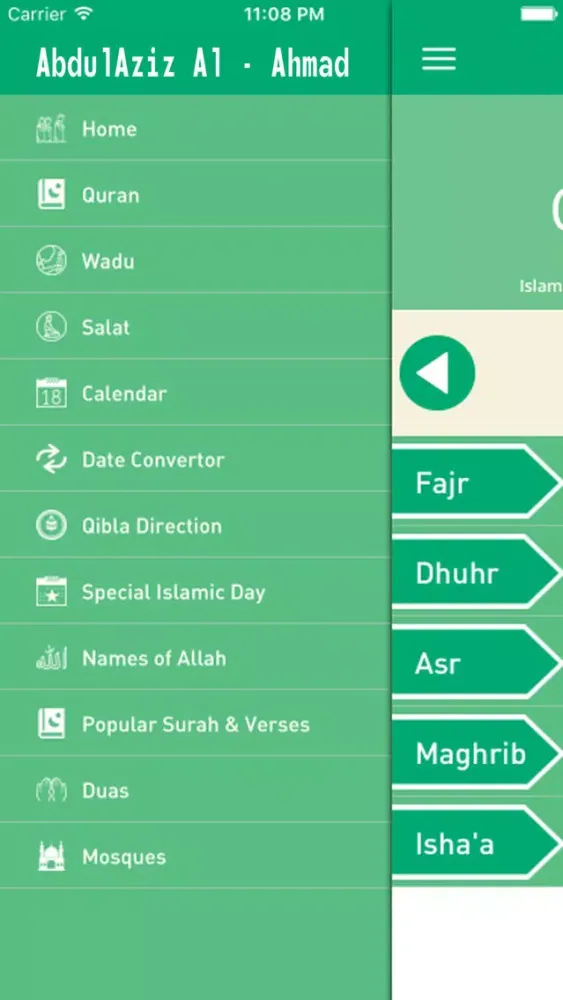 Capturas de tela do Quran Recitation by Abdul Aziz Al Ahmad