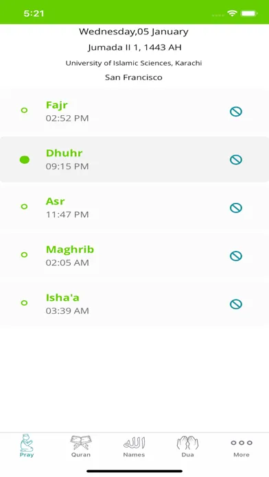 Captures d'écran de Quran in Bengali - Bangla
