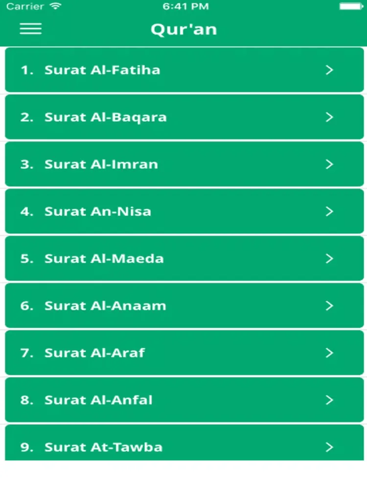 ภาพหน้าจอของ Quran dalam bahasa indonesia - Dengarkan dan baca iPad 