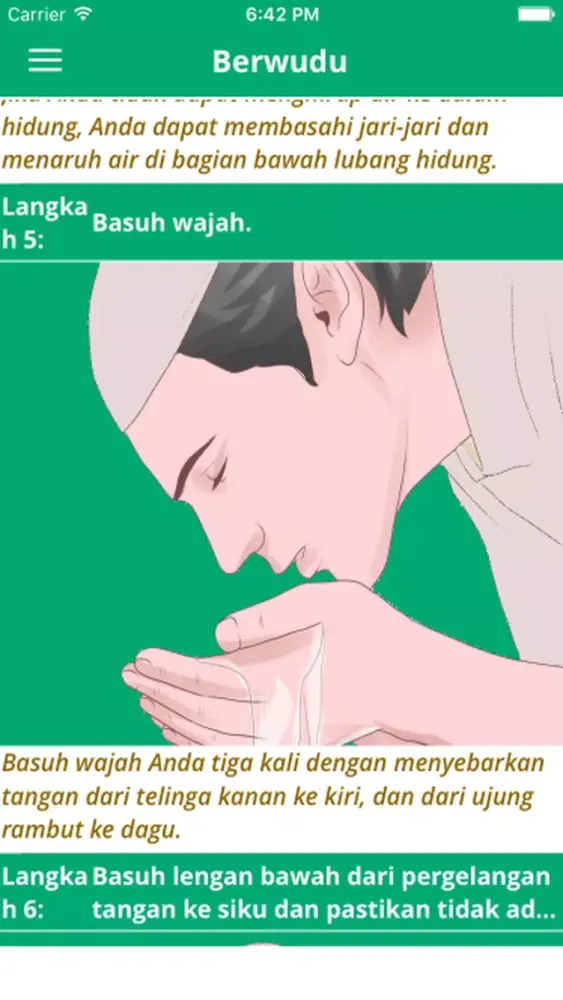 ภาพหน้าจอของ Quran dalam bahasa indonesia - Dengarkan dan baca