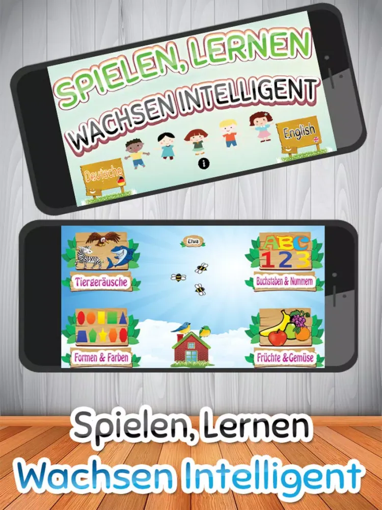 Kinder Lernspiel - Deutsch Alphabet Pro iPad  Screenshots