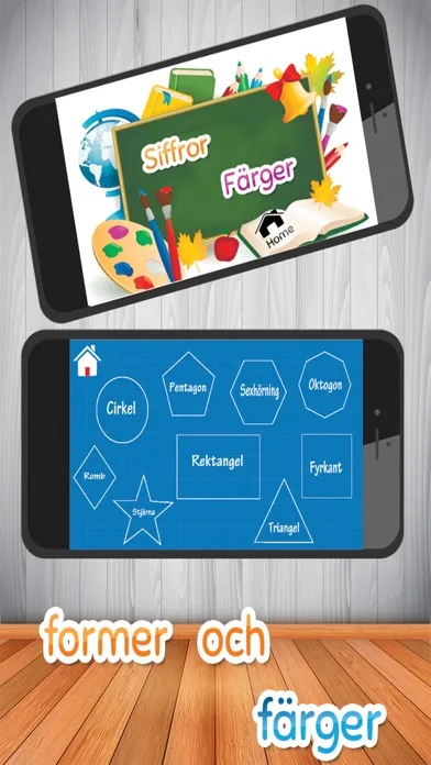 Captures d'écran de Barn lärande spel - Svenska Alfabetet