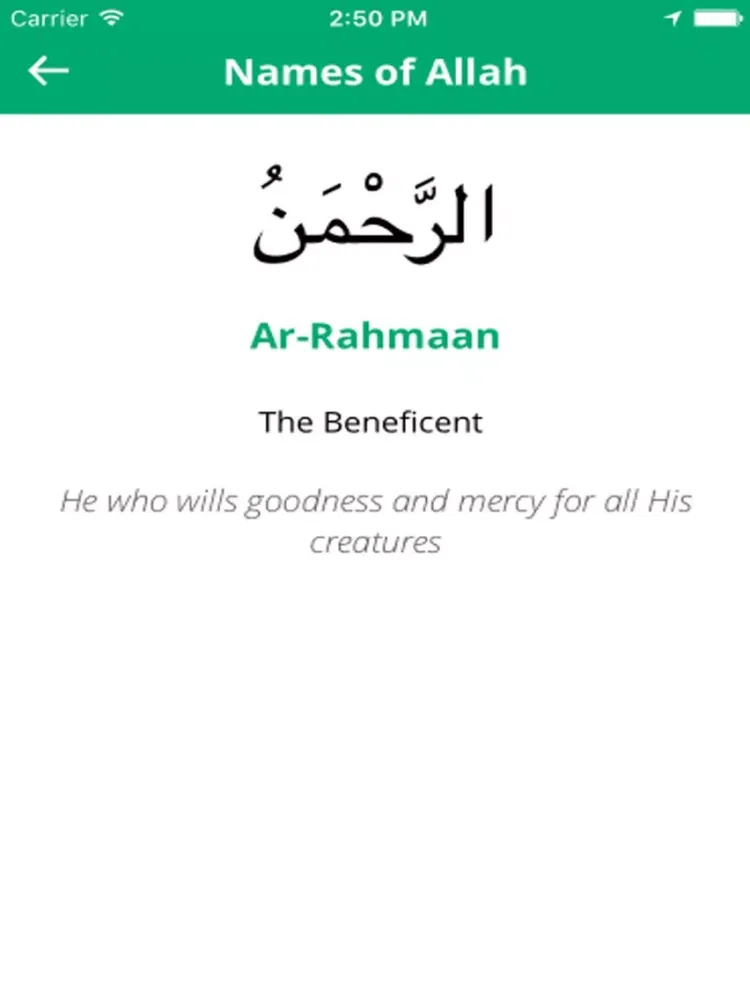 Tangkapan layar Quran in Oromigna - Listen and read iPad 