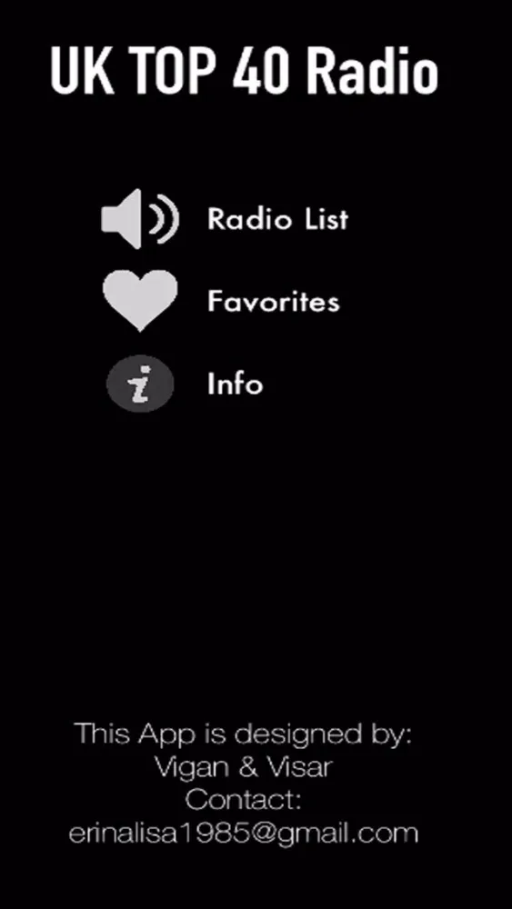 UK - Top 40 Radio Stations ( Top 40 Music Hits ) स्क्रीनशॉट