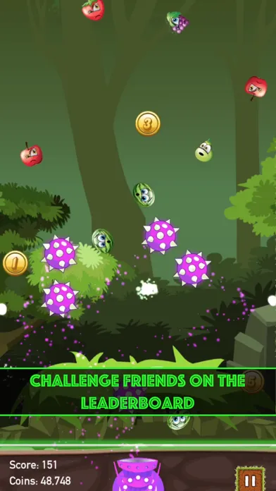 ภาพหน้าจอของ Fruit Invaders - Shoot Fruit. Save Earth. Big Fun.