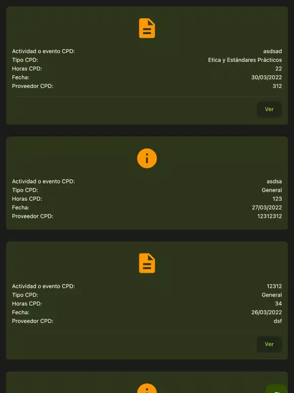 ภาพหน้าจอของ MyIASE iPad 
