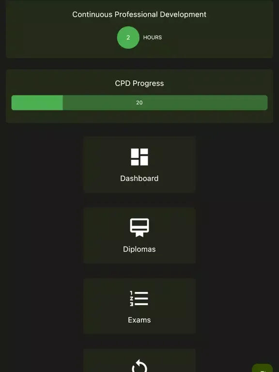ภาพหน้าจอของ MyIASE iPad 