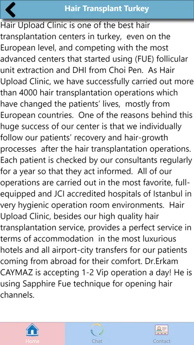 Hair Transplant Turkey سکرین شاٹس