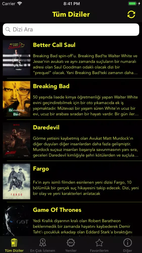 Capturas de pantalla de DiziBox - Yabancı
