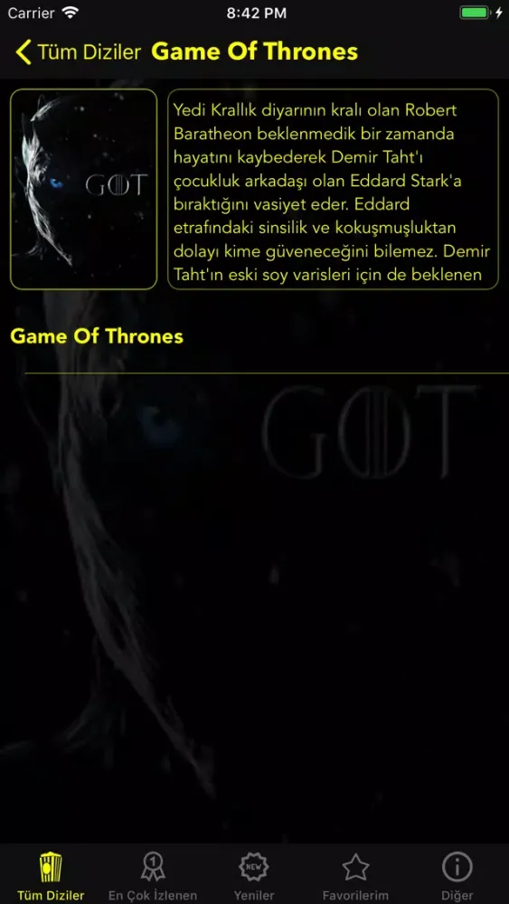 Capturas de pantalla de DiziBox - Yabancı