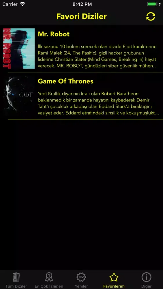 Capturas de pantalla de DiziBox - Yabancı