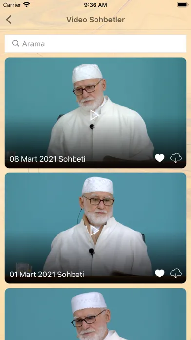Capturas de pantalla de Gönül Bahçesinden Sohbetler