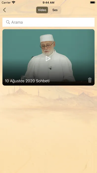 Capturas de pantalla de Gönül Bahçesinden Sohbetler