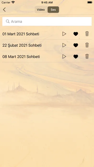 Capturas de pantalla de Gönül Bahçesinden Sohbetler