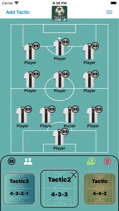 صور Tactics Lineup