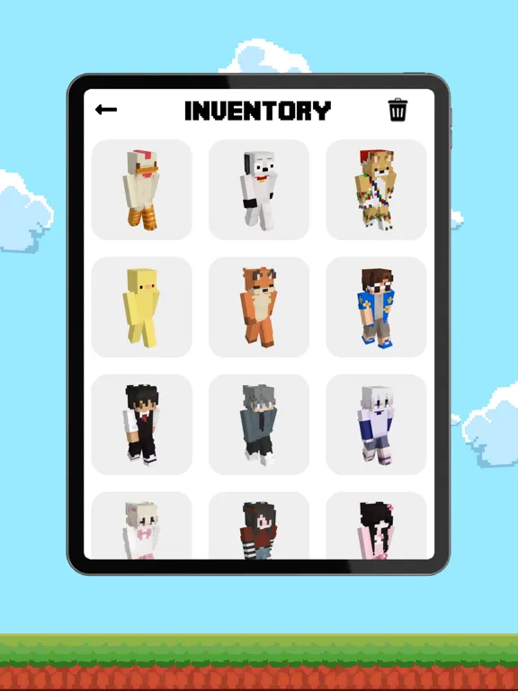 Zrzuty ekranu SkinCraft- Skins for Minecraft iPad 