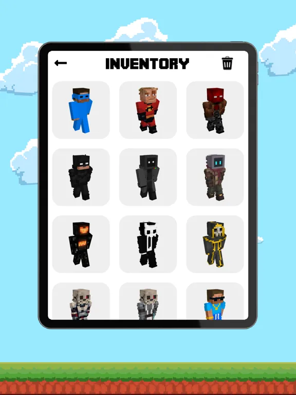 Zrzuty ekranu SkinCraft- Skins for Minecraft iPad 