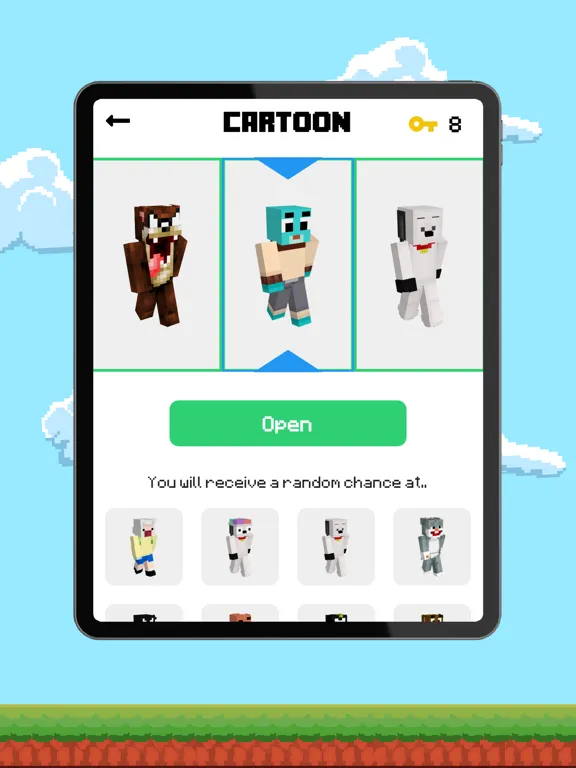 Zrzuty ekranu SkinCraft- Skins for Minecraft iPad 