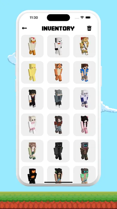 Zrzuty ekranu SkinCraft- Skins for Minecraft