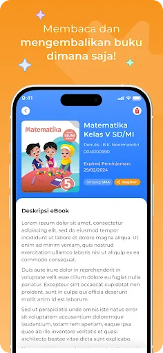 ภาพหน้าจอของ e-Library Erlangga