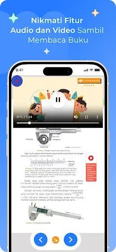 ภาพหน้าจอของ e-Library Erlangga