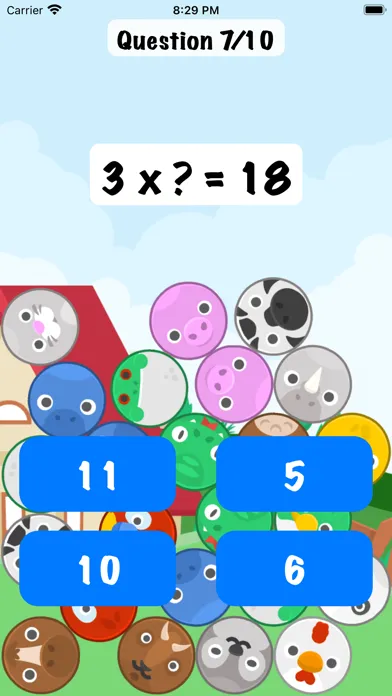 Capturas de tela do Apprendre les multiplications
