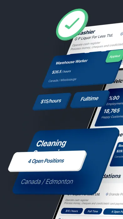 Capturas de tela do Workab - Job Finder