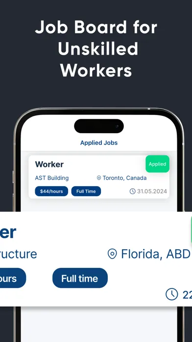 Capturas de tela do Workab - Job Finder