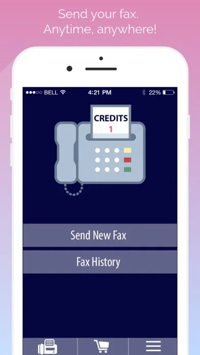 Zrzuty ekranu Fax it!