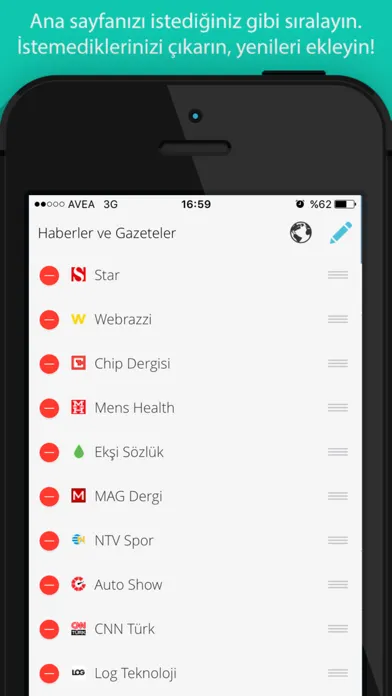 Zrzuty ekranu Haberler ve Gazeteler