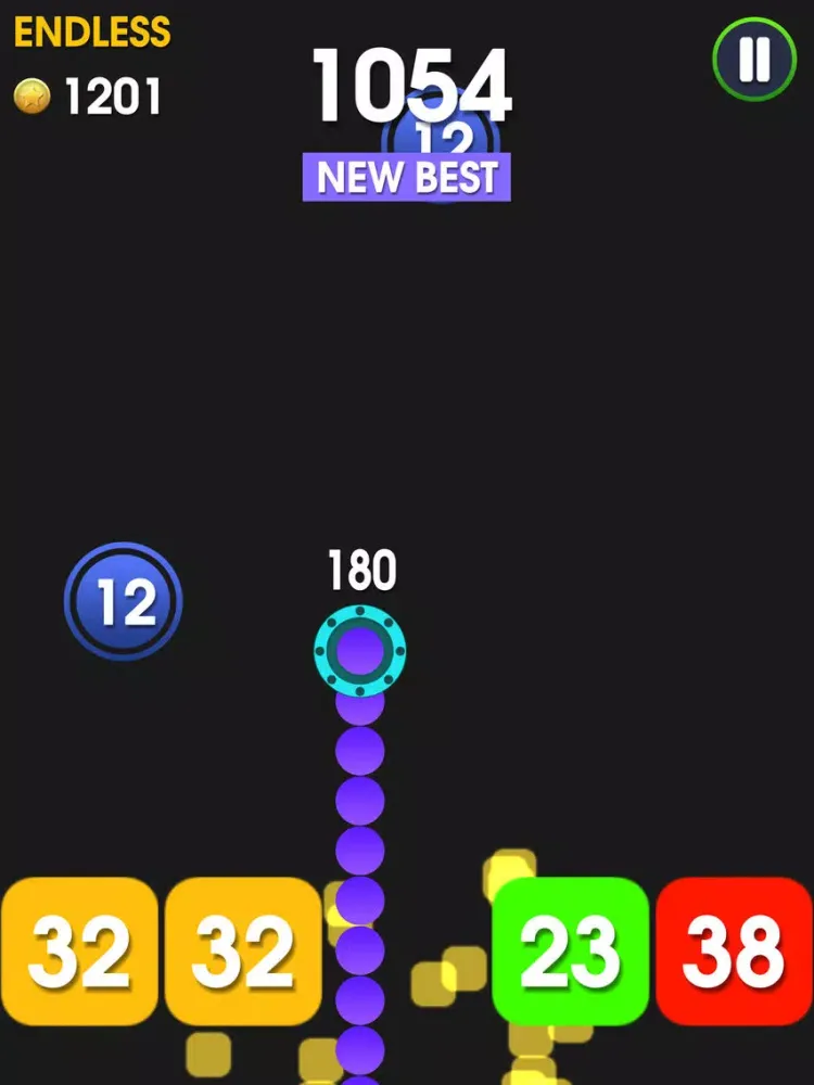 تصاویر Snake Crash Blocks iPad 