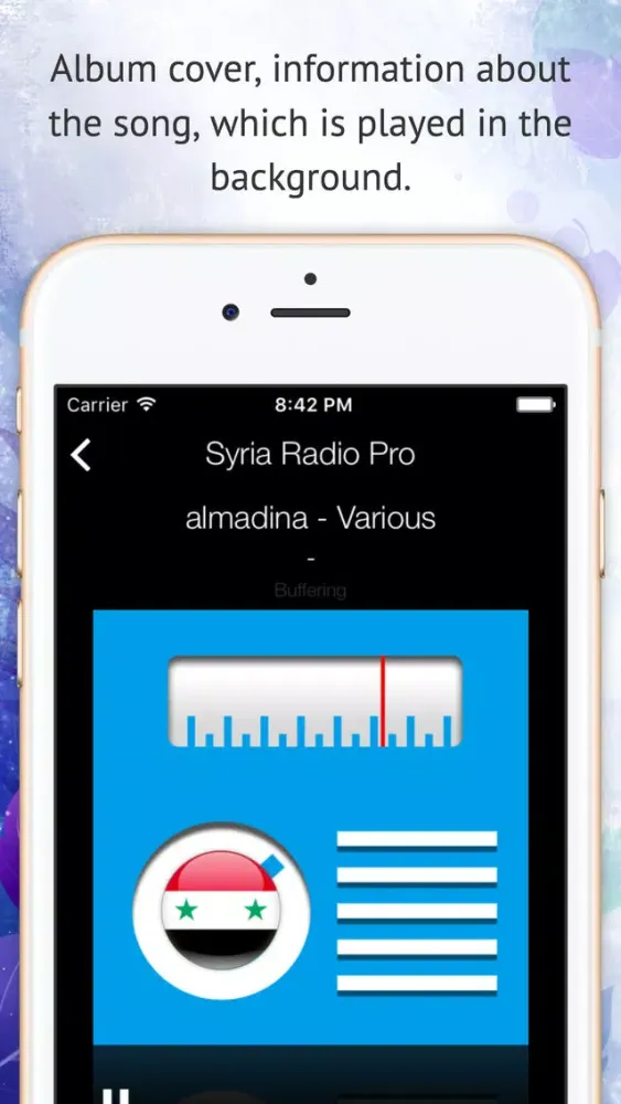 Ảnh chụp màn hình của Syria Radio Pro