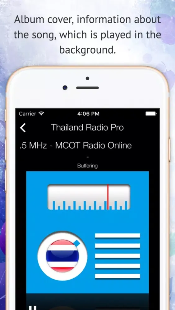 Ảnh chụp màn hình của Thailand Radio Pro