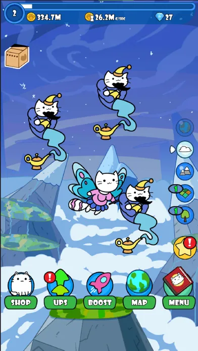 Cat game Purrland for kitties سکرین شاٹس