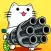 Cat shoot war: offline games