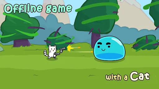 Cat shoot war: offline games应用截图