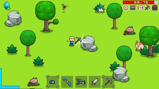 Whatcraft pixel games offline Ekran Görüntüleri