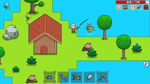Whatcraft pixel games offline Ekran Görüntüleri