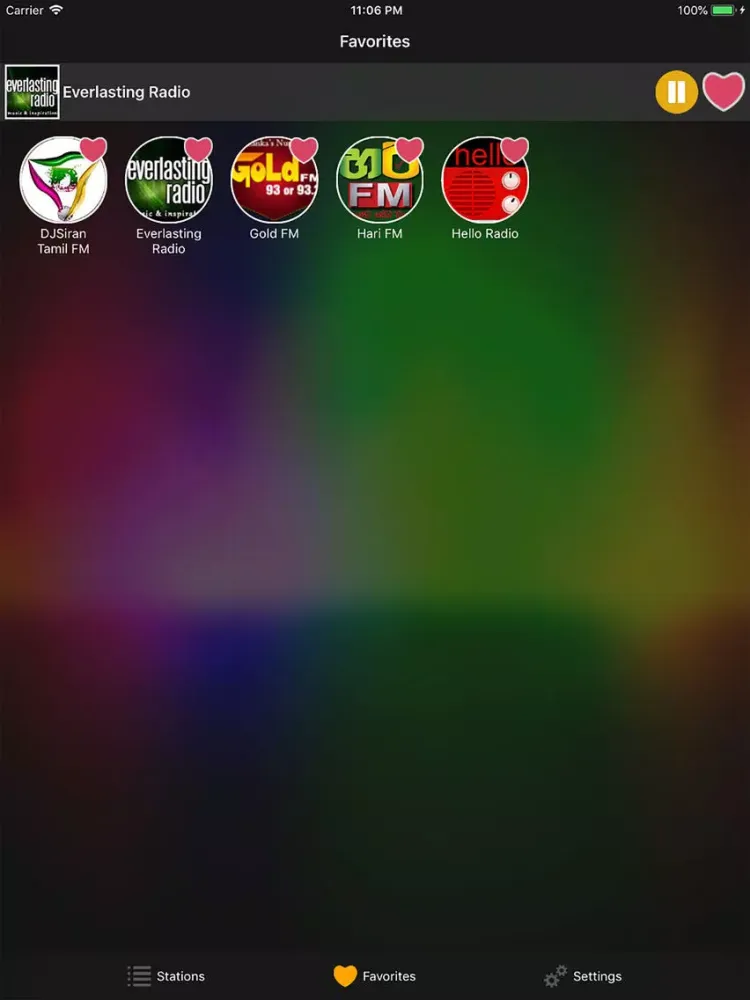Capturas de pantalla de Sri Lanka Live Radio iPad 