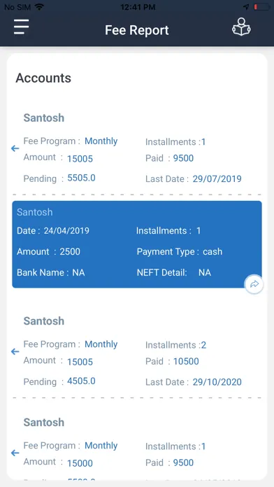 Asti School ERP स्क्रीनशॉट