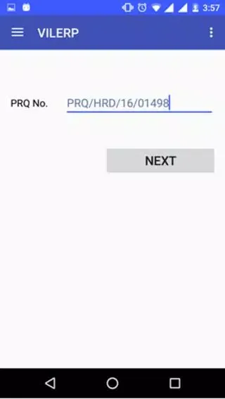 ภาพหน้าจอของ VIL ERP VER 2