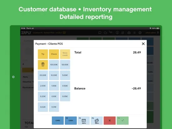 Point Of Sale & Adyen iPad  스크린샷