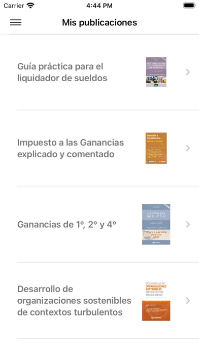 Mis Libros Errepar 스크린샷
