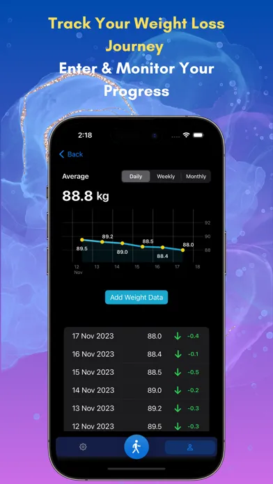 Move Metrics: Step Counter App স্ক্রিনশট