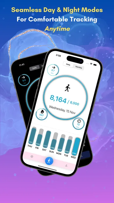 Move Metrics: Step Counter App স্ক্রিনশট