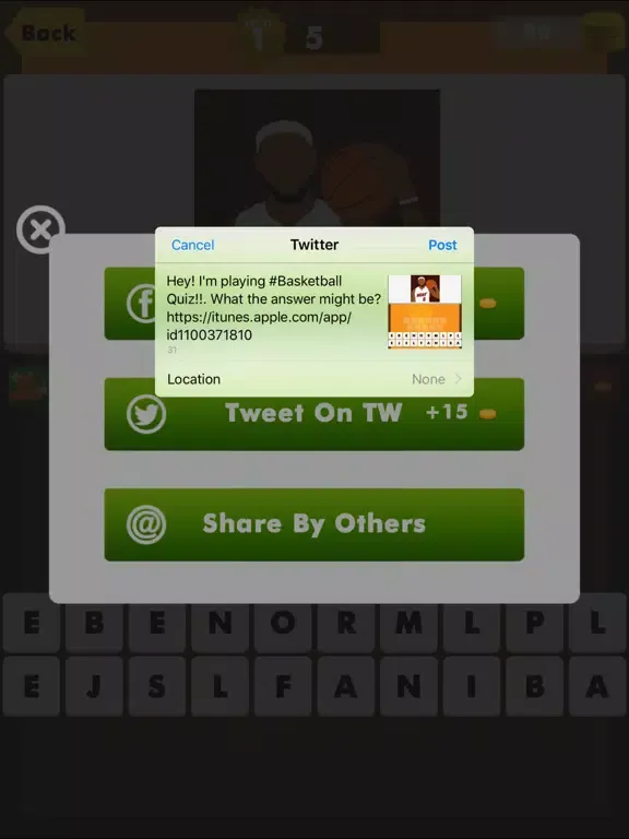 Basketball Stars Player Trivia Quiz Games Free for Athlate Fans iPad  Screenshots