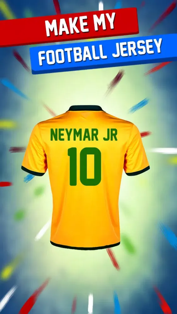 Ảnh chụp màn hình của A 2014 My Jersey - For Favorite Football Soccer Team Free