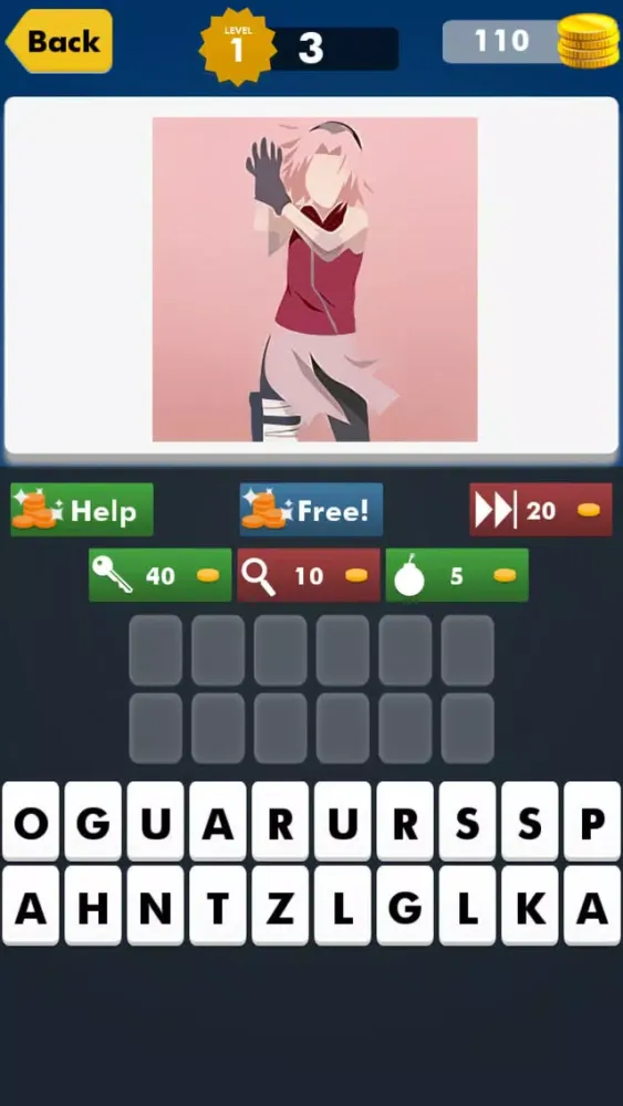 New Anime, Manga & Movies Characters Quiz for Naruto Gaiden Edition Games স্ক্রিনশট